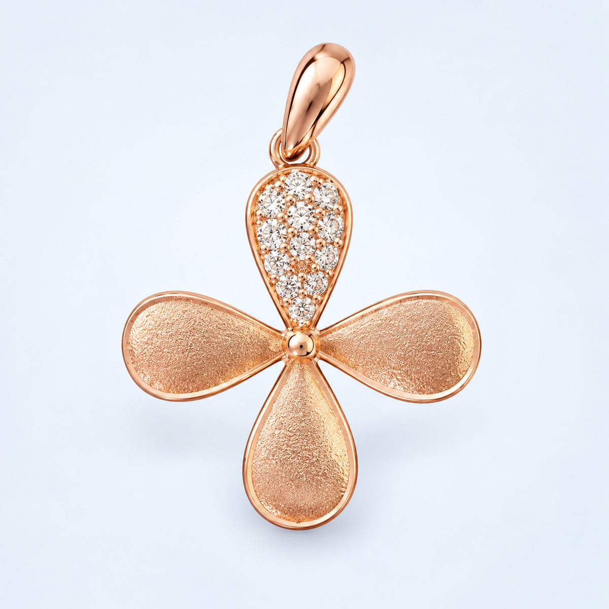 Four Leaf Bloom Pendant