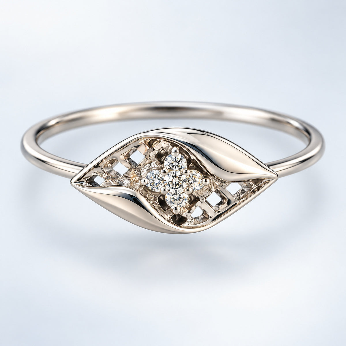 Evil Eye Spark Ring