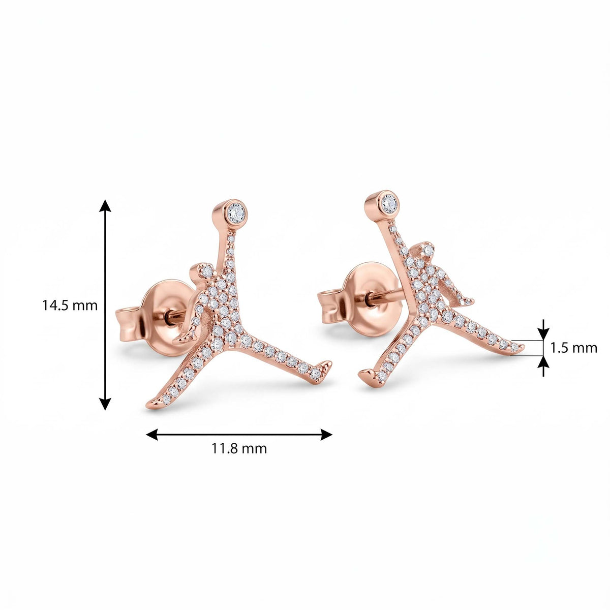 Slam Dunk Sparkle Earrings