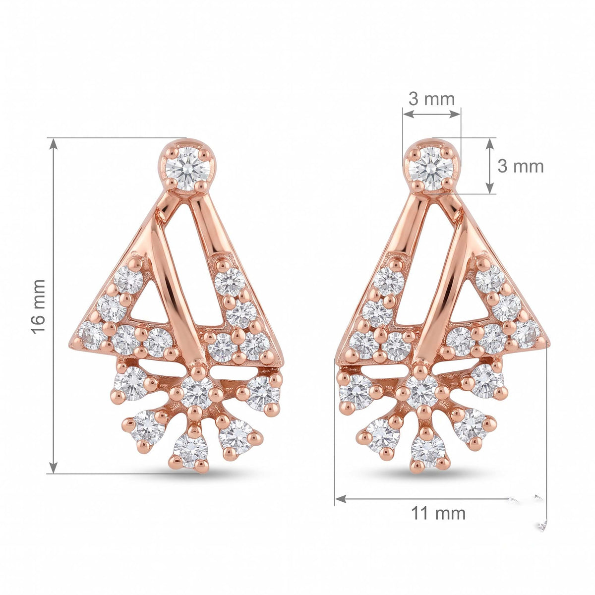 Bloom Geometric Earrings