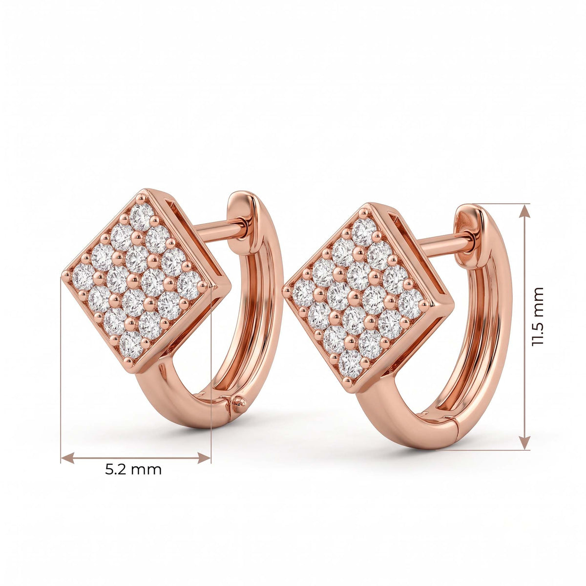 Radiance Huggie Earrings