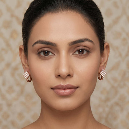 Radiance Huggie Earrings