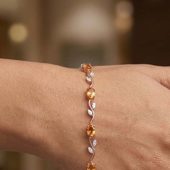 Saffron Vine Bracelet