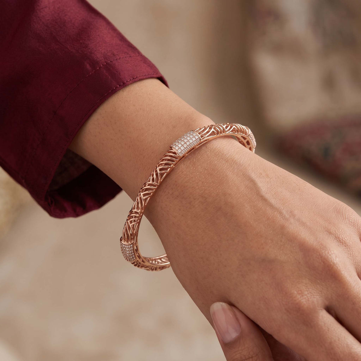 Imperial Lattice Bangle
