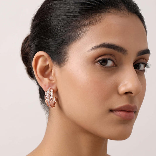 Interlace Stud Earrings