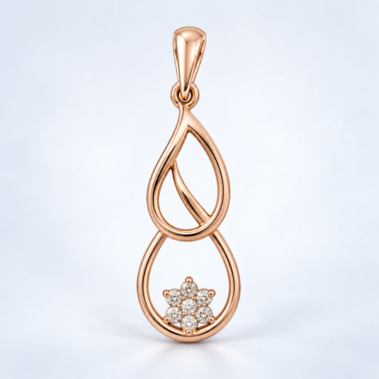Infinity Drop Pendant