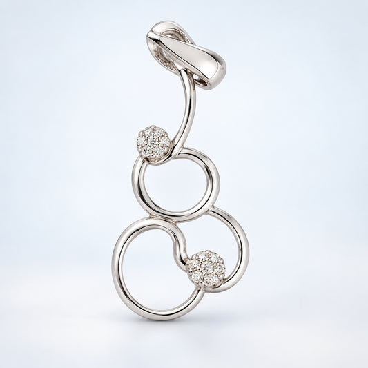 Triple Orbit Pendant