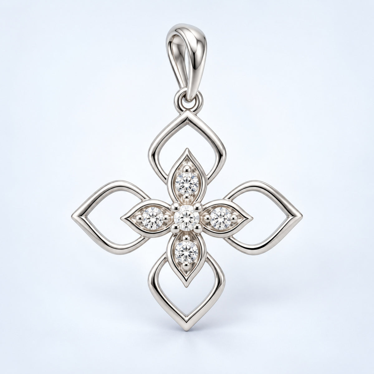 Geo Butterfly Pendant