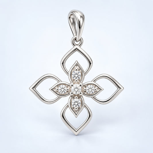 Geo Butterfly Pendant