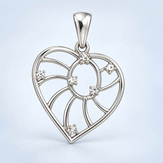 Heart Bloom Pendant