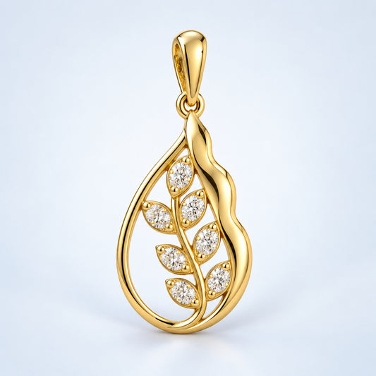 Leaf Vine Pendant