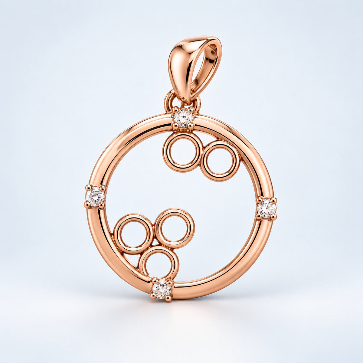 Bubble Circle Pendant