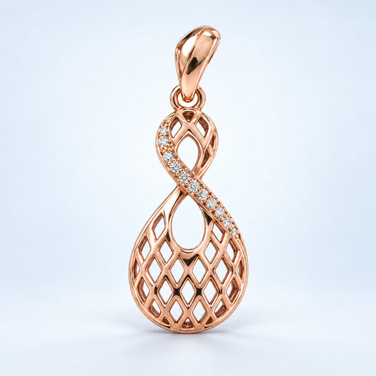 Infinity Lattice Pendant
