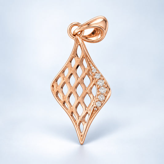 Geo Leaf Pendant