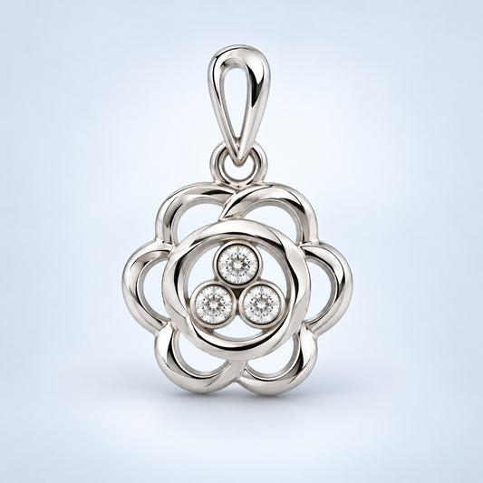 Rose Bloom Pendant