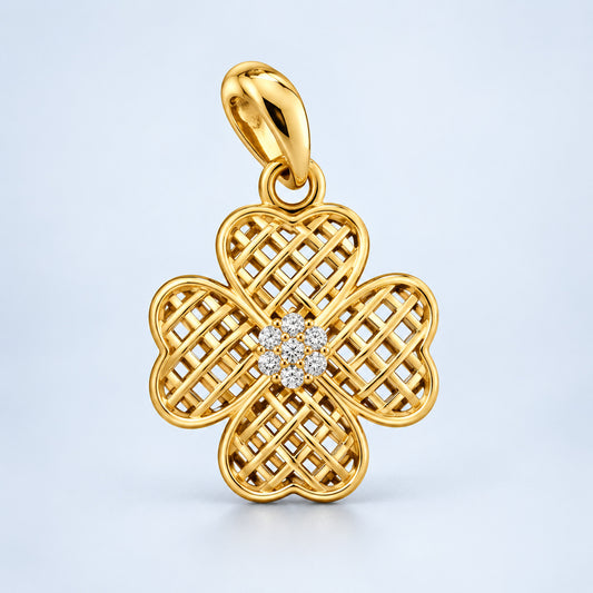 Lace Flower Pendant