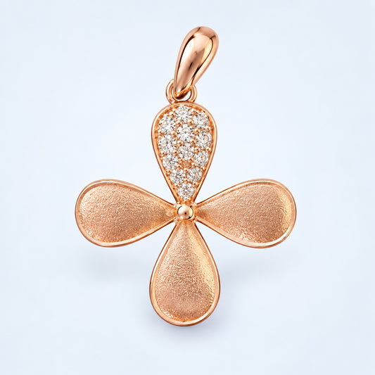Four Leaf Bloom Pendant