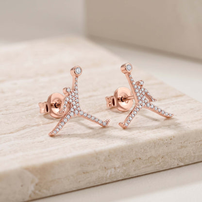 Slam Dunk Sparkle Earrings