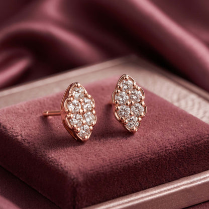 Petal Cluster Stud Earrings