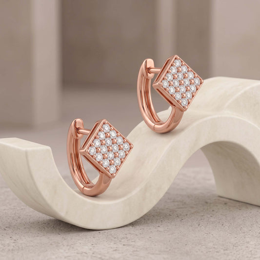 Radiance Huggie Earrings