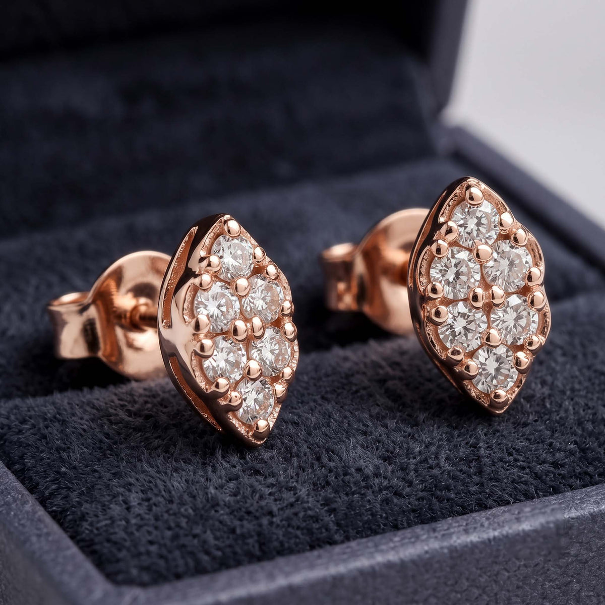 Petal Cluster Stud Earrings