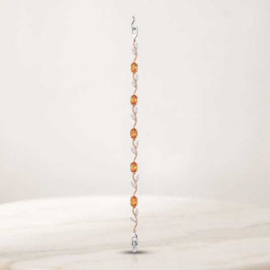 Saffron Vine Bracelet