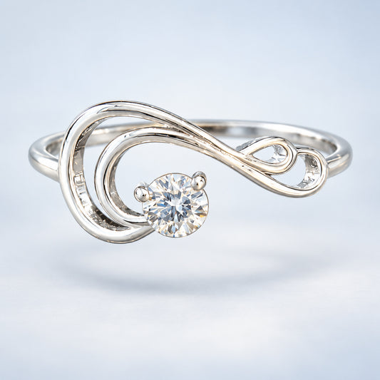 Orbit Solitaire Ring