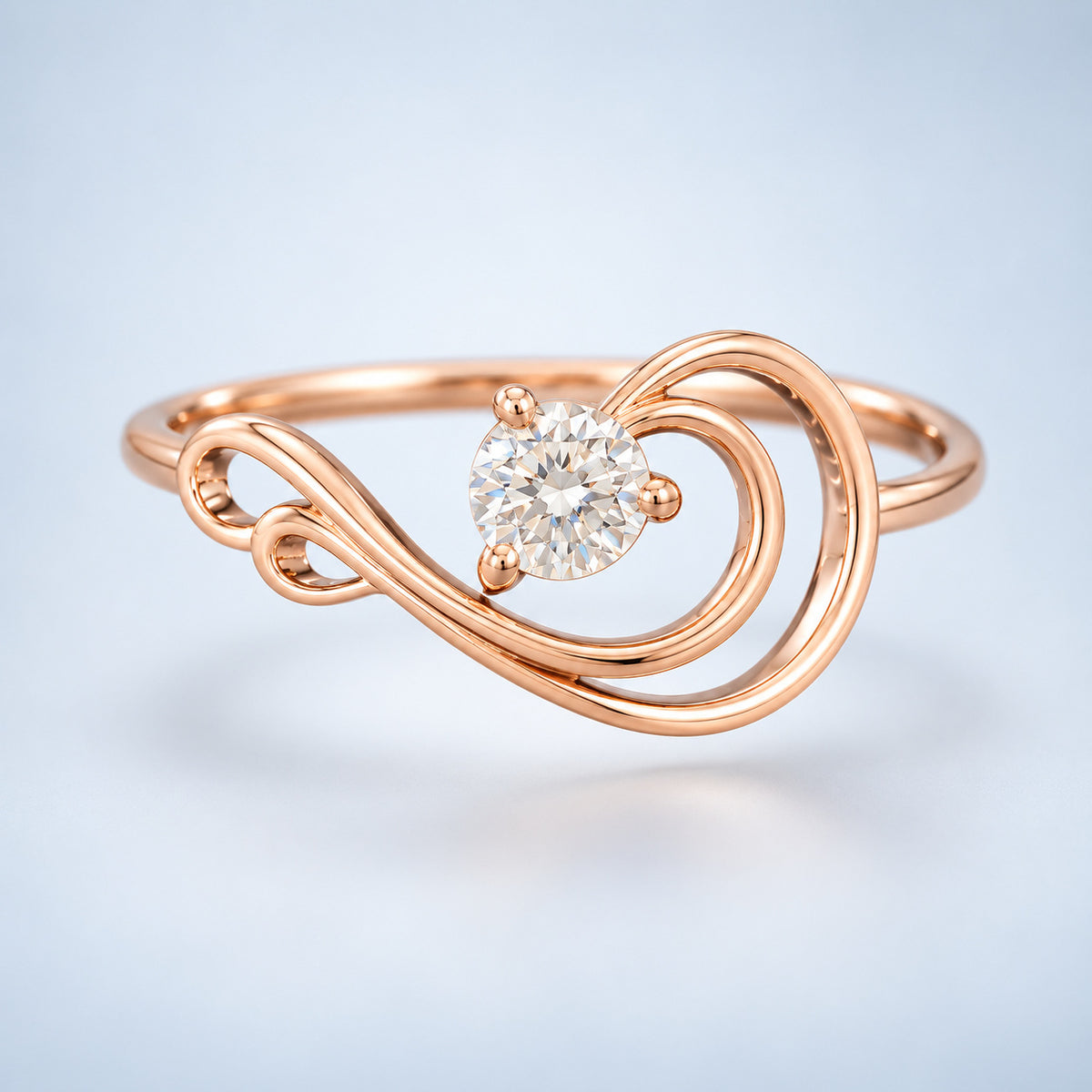 Orbit Solitaire Ring