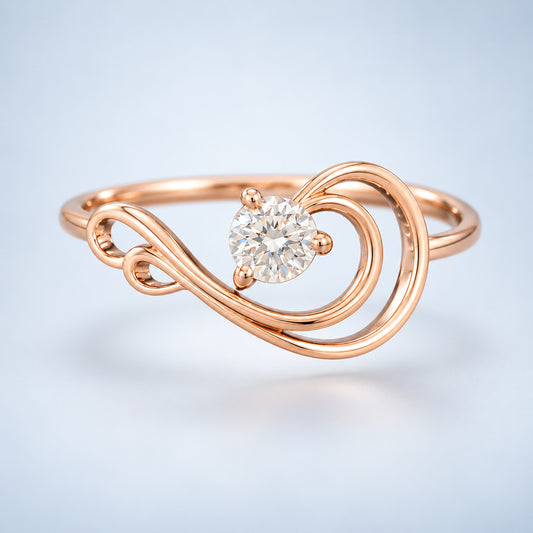 Orbit Solitaire Ring