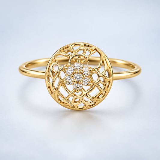Celestial Disc Ring