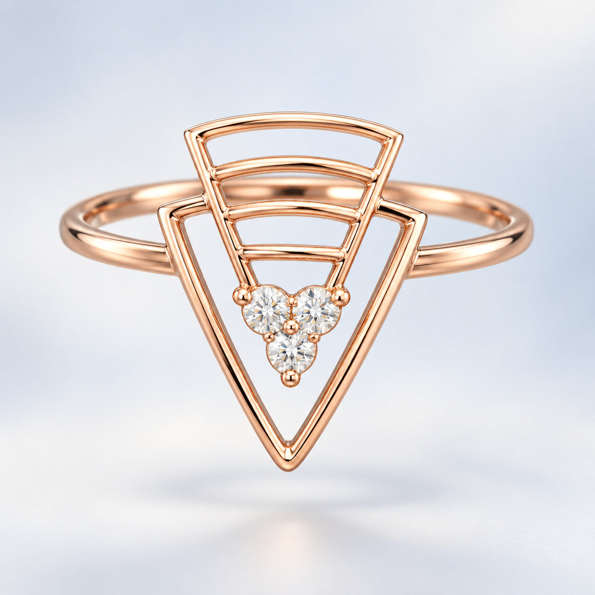 Triad Arc Ring
