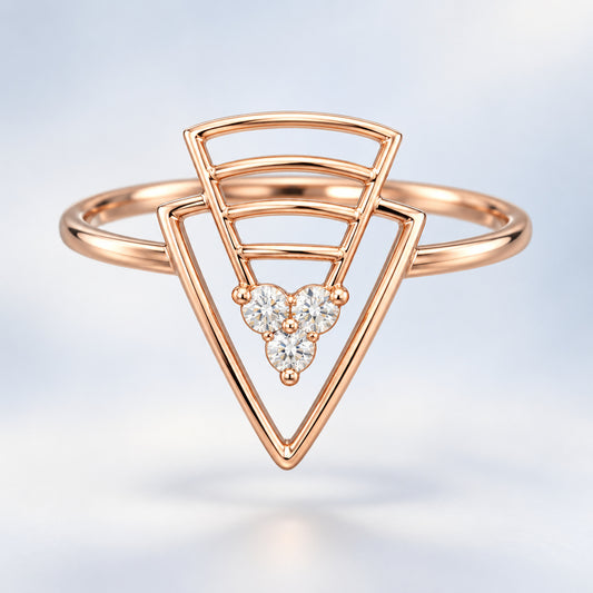Triad Arc Ring