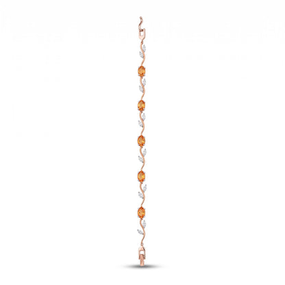 Saffron Vine Bracelet