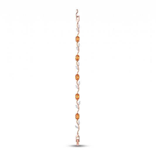 Saffron Vine Bracelet