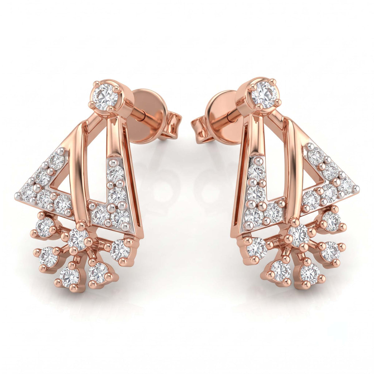 Bloom Geometric Earrings