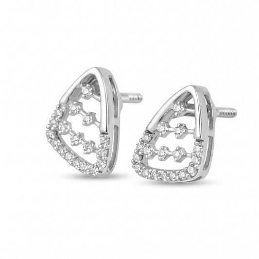 Lattice Stud Earrings