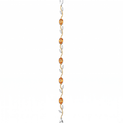 Saffron Vine Bracelet