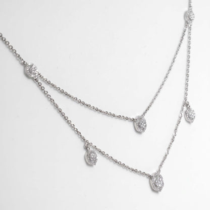 Hexa Glow Layered Necklace