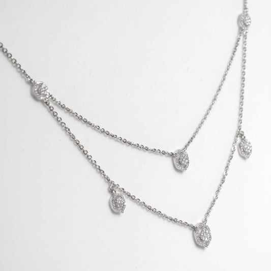Hexa Glow Layered Necklace