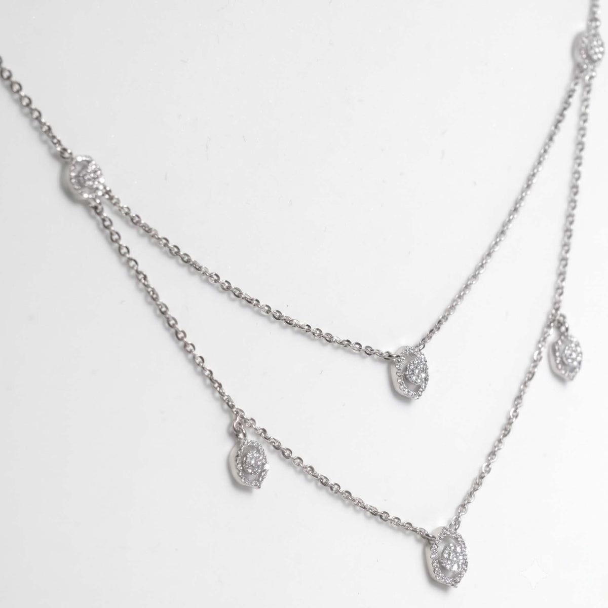 Hexa Glow Layered Necklace