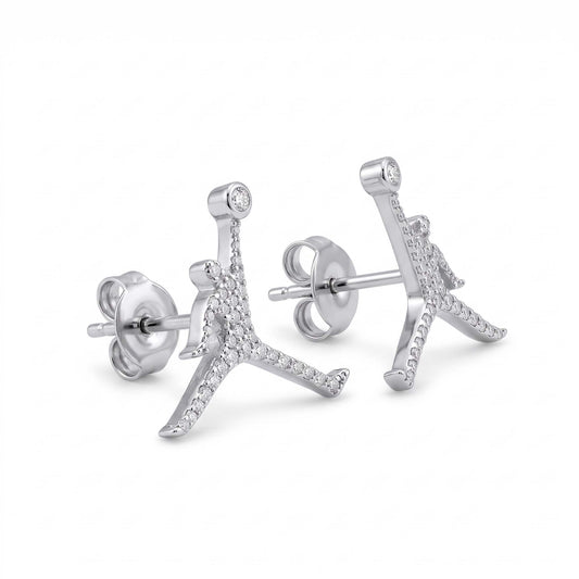 Slam Dunk Sparkle Earrings